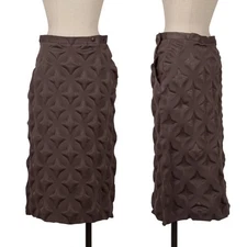 ISSEY MIYAKE 3D Star Poly Skirt Size 2(K-164795)