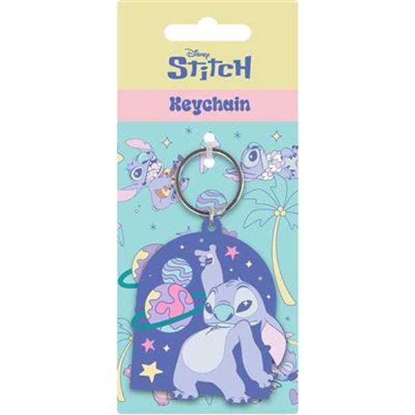 Gummi Schlüsselanhänger Lilo & Stitch - Planetary  Rubber Keyring RK2404699