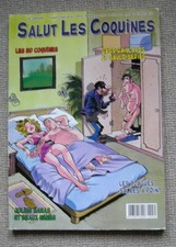 BD adultes  " Salut les coquines "  album de 3 n° 8,9 et 10 - très bon état 