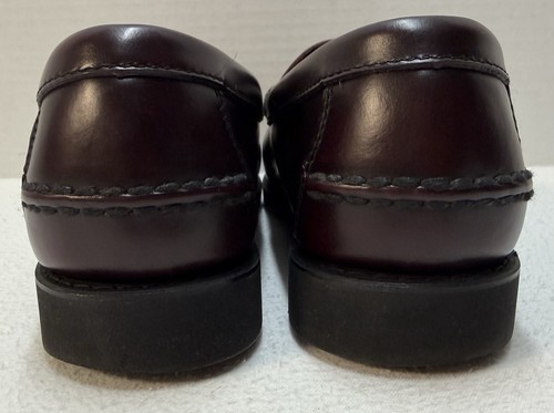 Rockport bequeme DMX Slipper Leder Penny Loafer weinrot burgunderrot Größe 8W gebraucht, in einwandfreiem Zustand - Bild 7 von 14