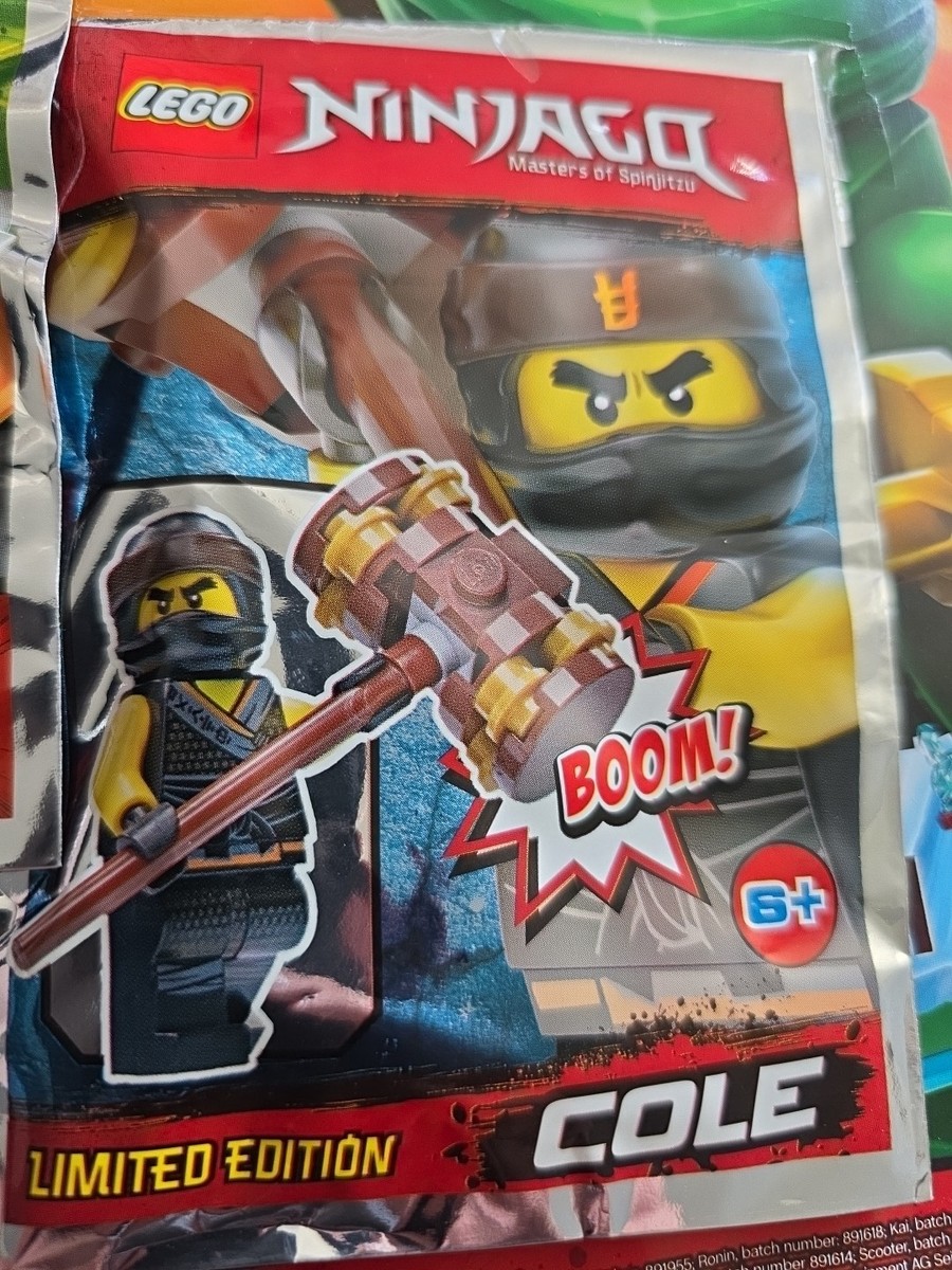 New Lego Ninjago Masters Of Spinjitzu Limited Edition Cole