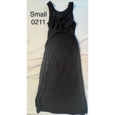 a new day black maxi dress Sleeveless Twisted Back Cutout Jersey Knit Small Statuette Betty Boop sequined Ethnic Dresses for women This Open Size:10S