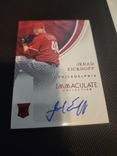 2016 Panini Immaculate Collection - Rookie Autographs Jerad Eickhoff #RA-JE /49