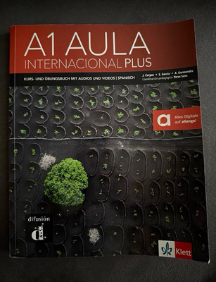 Klett Aula Internacional Plus A1 Kurs-/Übungsbuch mit Audios & Videos