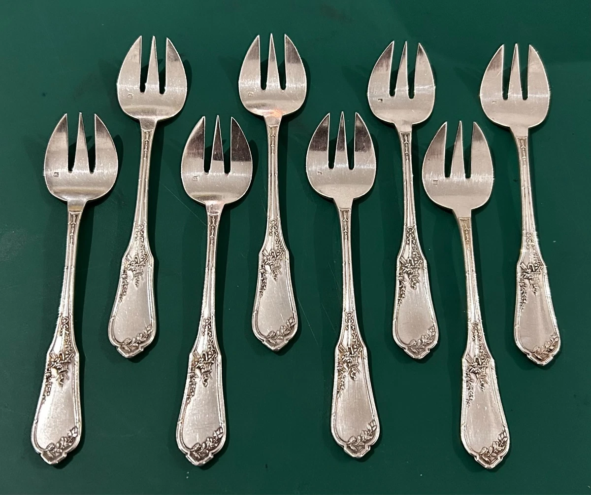 12 COUTEAUX À poisson RAVINET D'ENFERT métal argenté,Rocaille,LouisXV . EUR 89,00 - FR