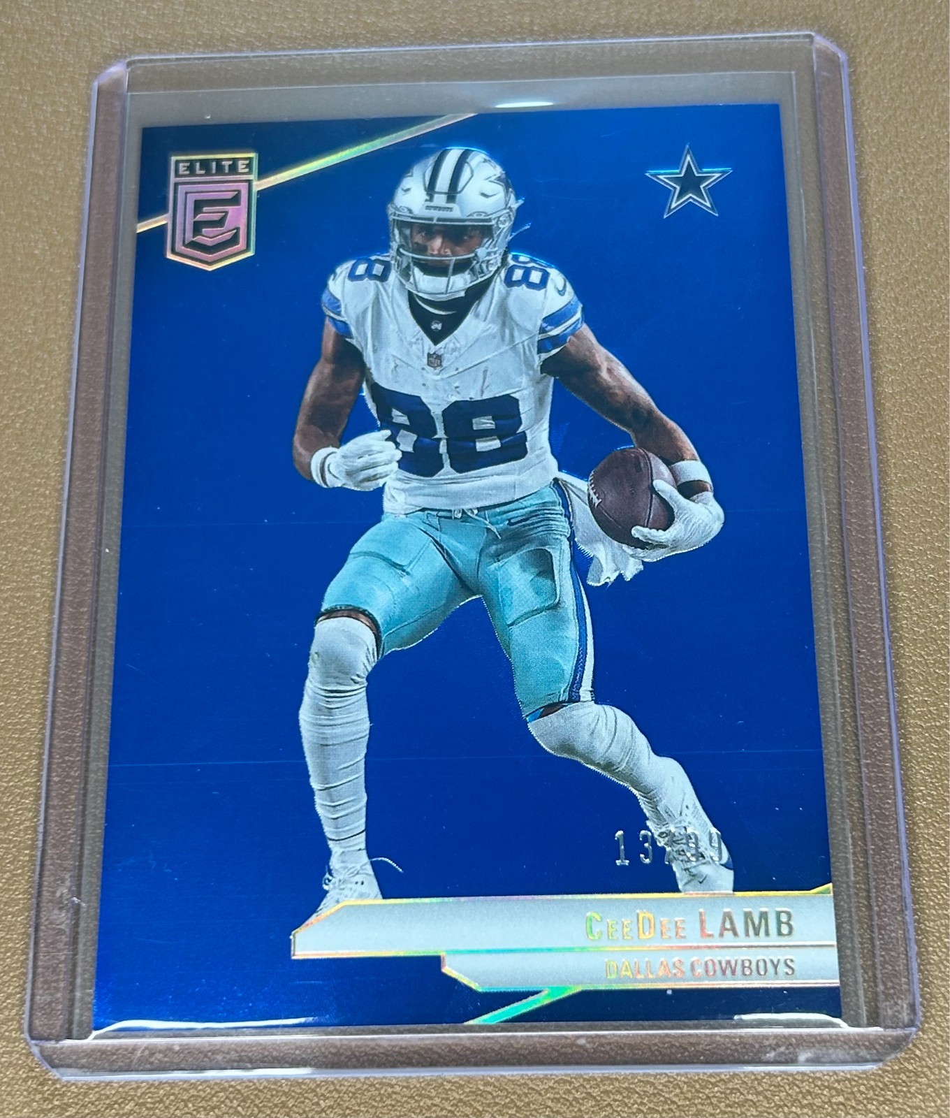 2024 Panini Donruss Elite Blue 13/99 CeeDee Lamb #81