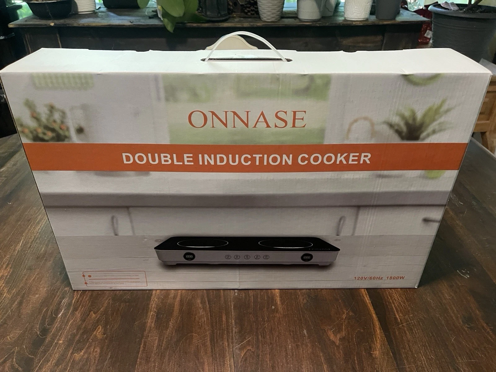 Onnase 1800 Watt Double Induction Cooktop
Opens in a new window or tab