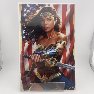 Female Force Gal Gadot #1 Greg Horn Limited 150 Virgin NM+