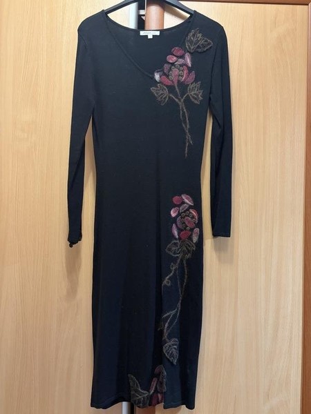 Women Philippe Carat Dress Black Viscose S