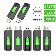 USB Stick 32GB 64GB 128GB Flash Drive Memory Stick USB Thumb Pen Drives Lot