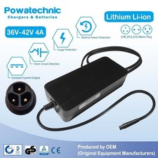 42V 4A MAX 3-pin Charger for 36V Magnum Pathfinder Pedal Derby ebike System