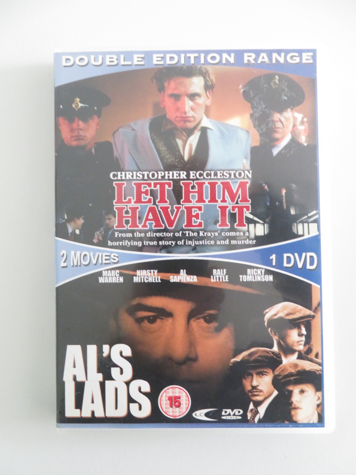 LET HIM HAVE IT / AL'S LADS DOUBLE EDITION RANGE (DVD) 1991 + 2002 REGION 0