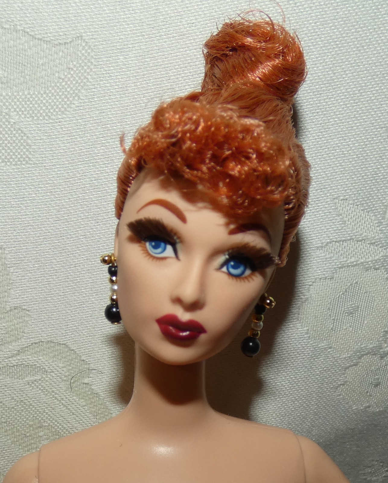 Nude Mattel Barbie Doll Celebrity Lucille Ball I Love Lucy Gets A Paris Gown