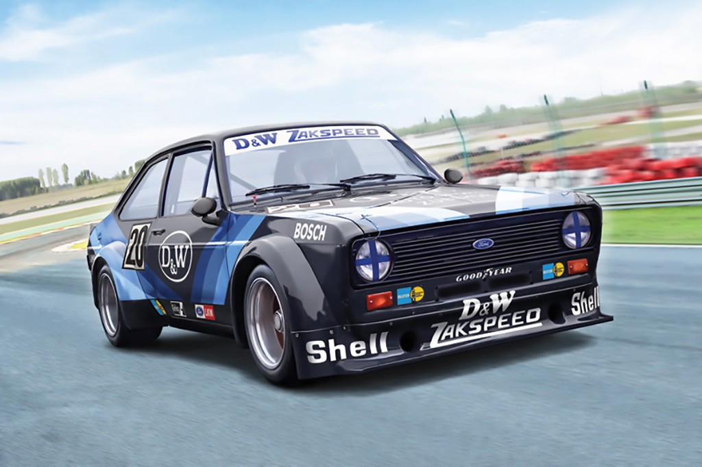 Italeri 1:24 Ford Escort Zakspeed Gr. 2 Plastic Model Kit