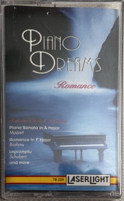 Nee Sealed Laserlight Piano Dreams Romance Mozart Brahms Schubert Cassette