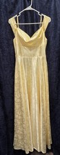 Yellow Size 7/8 Teen Prom Dress 💛 Belle - Perfect Condition, Free Shipping. 