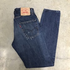 Levis Vintage Clothing 505-0217 Redline Selvedge Big E Denim Jeans Men's 28