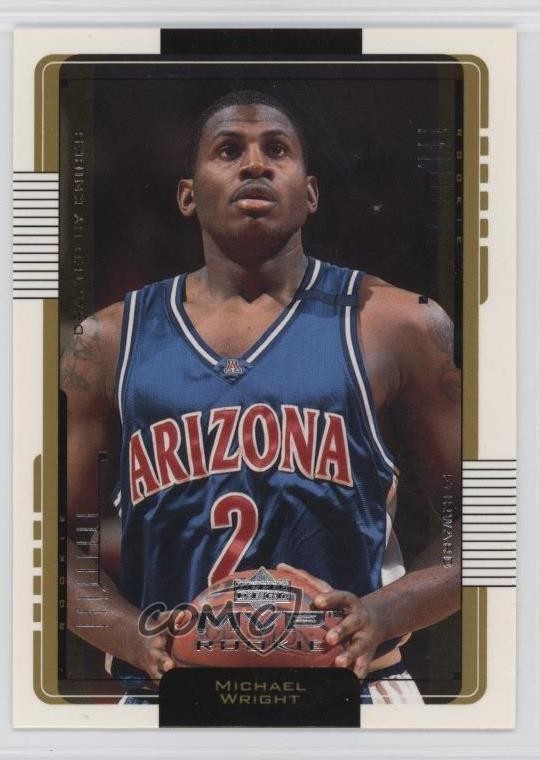 2001-02 Upper Deck MVP Rookie Michael Wright #208 Rookie RC 19k9