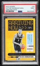 2023-24 Panini NBA Hoops Arriving Now Holo Victor Wembanyama #26 PSA 9 MINT 0u66