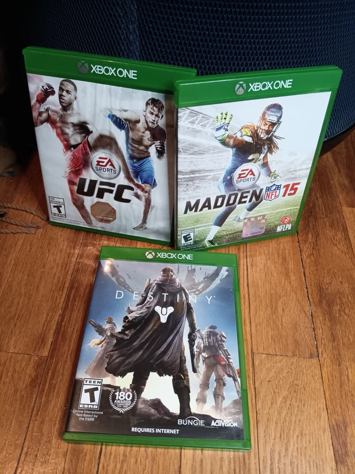 Xbox One Game Lot – UFC, Destiny, Madden NFL 15 – Tested & Working – EA Bundle - Image 3 of 4