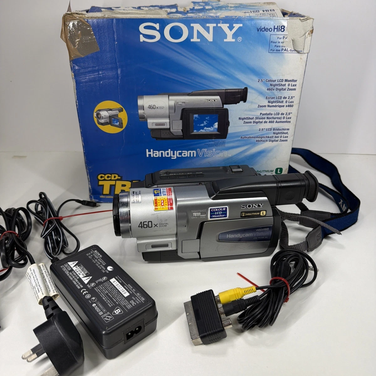 Sony Handycam 80倍デジタルズーム 本体 Câmera de vídeo digital Sony Handycam Full HD NTSC/PAL preta