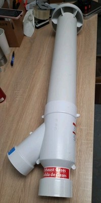 3'' PVC DWV Concetric Vent Kit (Vertical or Horizontal) NEW FREE SHIPPING 
