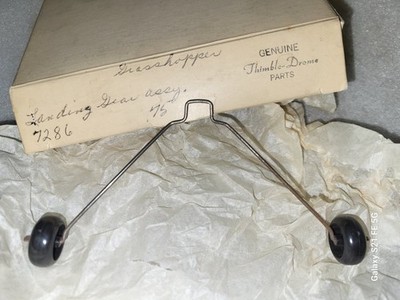 NOS Cox Grasshopper Tether Plane Landing Gear in Box #7286
