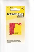 AUSTRIA STAMPS 4-piece set HERALDIC BURGENLAND COAT OF ARMS Eagle Flight...