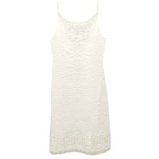 Chanel Camisole Dress White 06S #36 178473