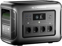 Allpowers R1500 Lite Tragbare Powerstation 1056Wh 1600W Lifepo4 Solar Generator