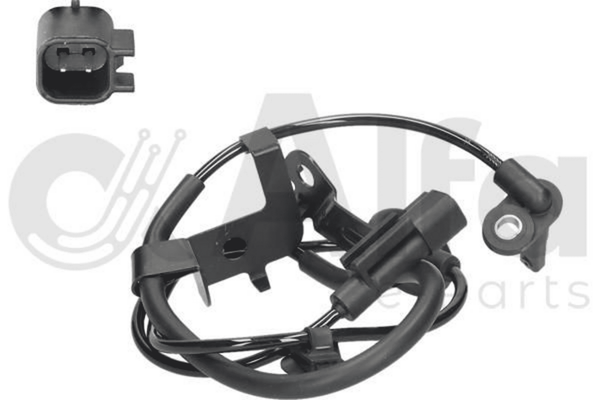 ABS Sensor Raddrehzahl Hinterachse Rechts FüR Mitsubishi Lancer Viii Sportback-image