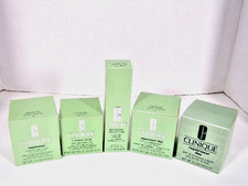 Lot of 5 Clinique Repairwear and Moisture Surge Products. 2.5 Oz-1.7 Oz.