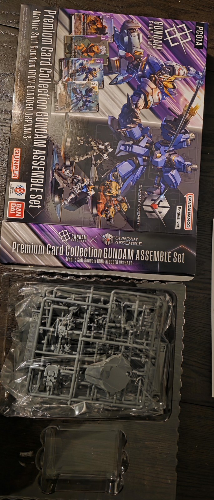 GUNDAM ASSEMBLE Set PC01A IRON-BLOODED ORPHANS *MODELS ONLY*- *NO CARDS*