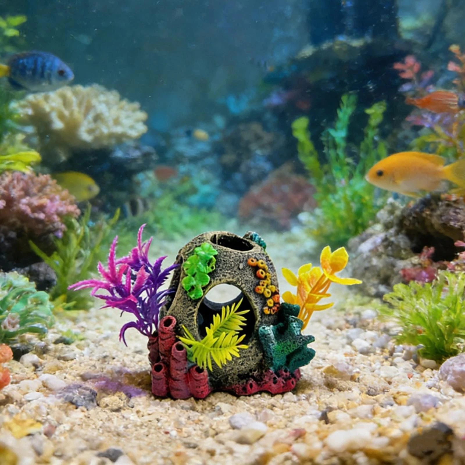 Fish Tank Decor Cave Landscaping Display Accessories Gifts Shelter
Opens in a new window or tab