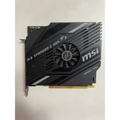For MSI M.2 XPANDER-Z GEN4 S Expansion Card 2x M.2 SSD NVMe PCIe