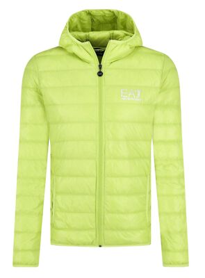 EMPORIO ARMANI EA7 Herren Men Stepp Jacke Jacket Kapuze SLIM FIT Grün UVP: 160 