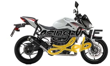 EXHAUST TERMINAL ARROW PRO-RACE BLACK KAWASAKI Z 400 23-24 EURO5