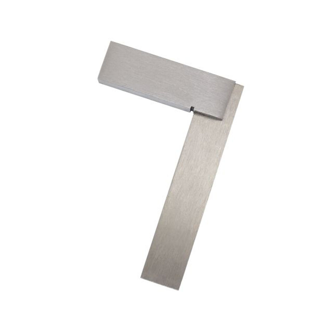 3'' (75mm) Engineers Set Square Stainless Steel Right Angle Straight Edge Polish