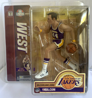 McFarlane Toys NBA Legends Series 2: LA Lakers Jerry West #44 2006