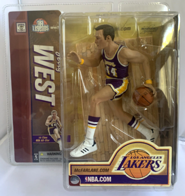 McFarlane Toys NBA Legends Series 2: LA Lakers Jerry West #44 2006