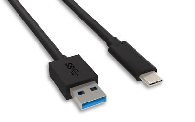 USB A-USB C Cable USB 3.2 Gen2 10Gbps Data Charger Cord (6 inch)