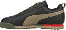 PUMA Kids Roma Tipoff Sneakers Casual Shoes Casual - Black, Grey GS US Size 5.5Y