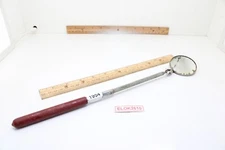 K-D Tools 2109 2-1/4" Round 10"-14" Extendable Inspection Red Handle Mirror USA