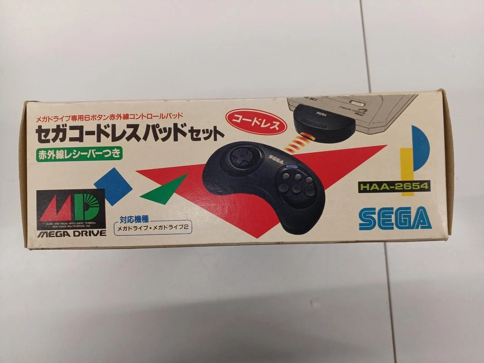 SEGA MEGA DRIVE Cordless pad HAA-2654 Boxed Tested FreeShipping 1214-5 - Image 4 of 4