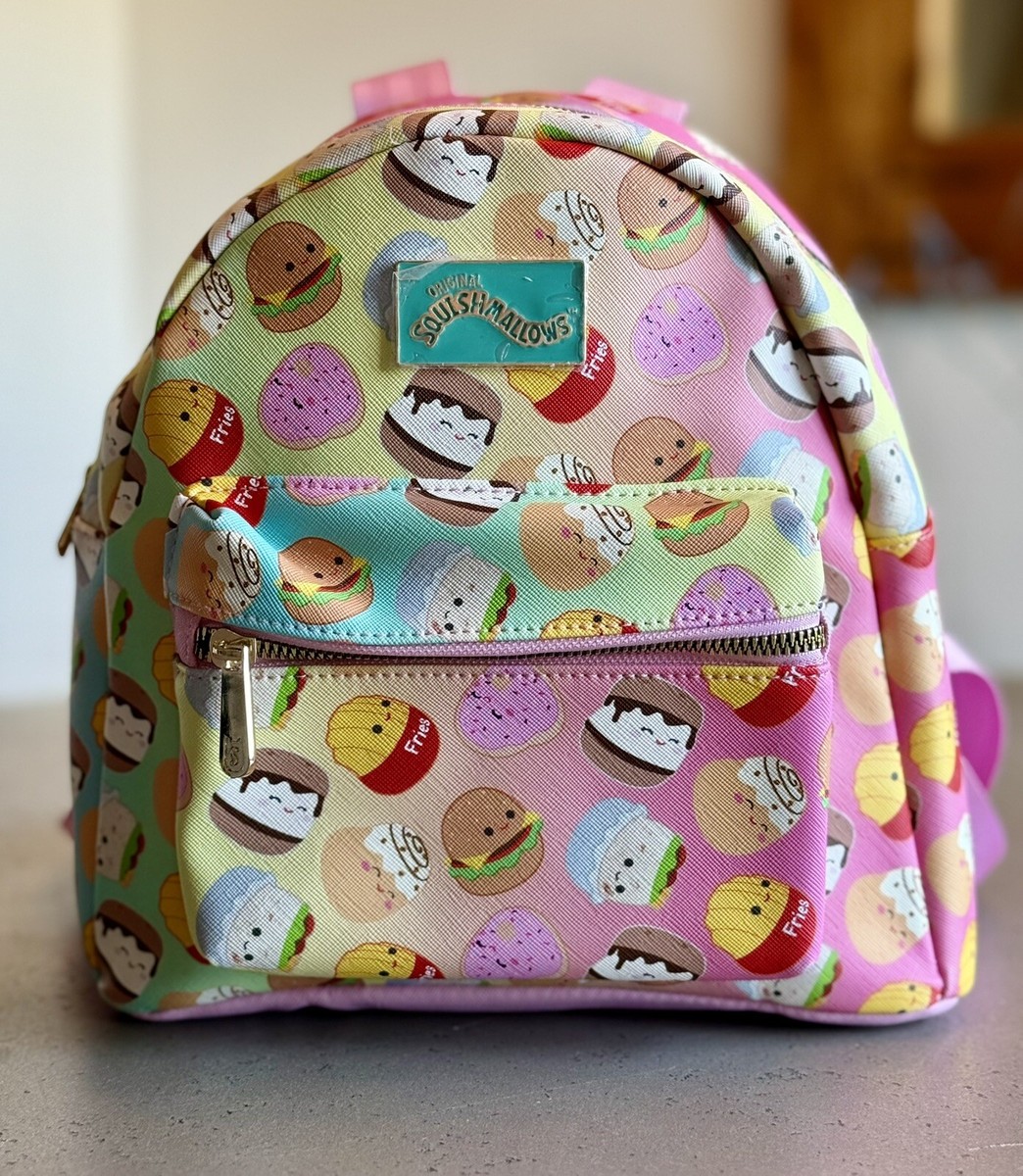 Original Squishmallows Foodie Squad AllOver Print Burger 