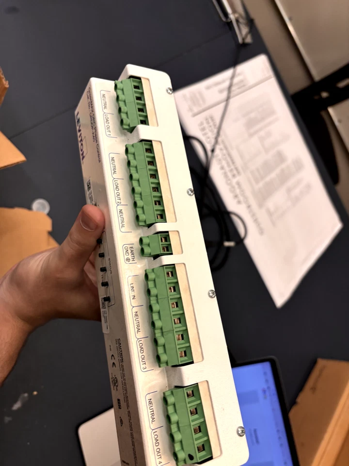 Leviton DRDDP-A40 GreenMAX DRC, Dimmer, 4 Channel, LED Controller. New in box - Image 4 of 4