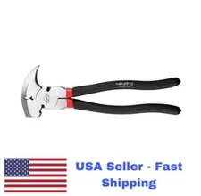 12" Fence Plier ,Chrome-Vanadium Steel, Non-Slip Hands, Knurled Jaws. USA STOCK