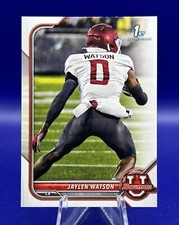 2021-22 Bowman U JAYLEN WATSON 1st Bowman RC #76 WSU / Kansas City Chiefs
