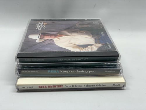 George Strait #7 Reba McEntire Keep On Loving You Christmas Country Music CD Lot - Picture 2 of 8