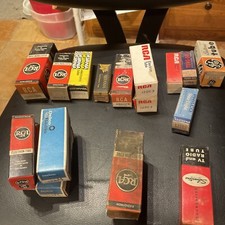29 NOS 12 Series Vacuum Tubes Mainly RCA
